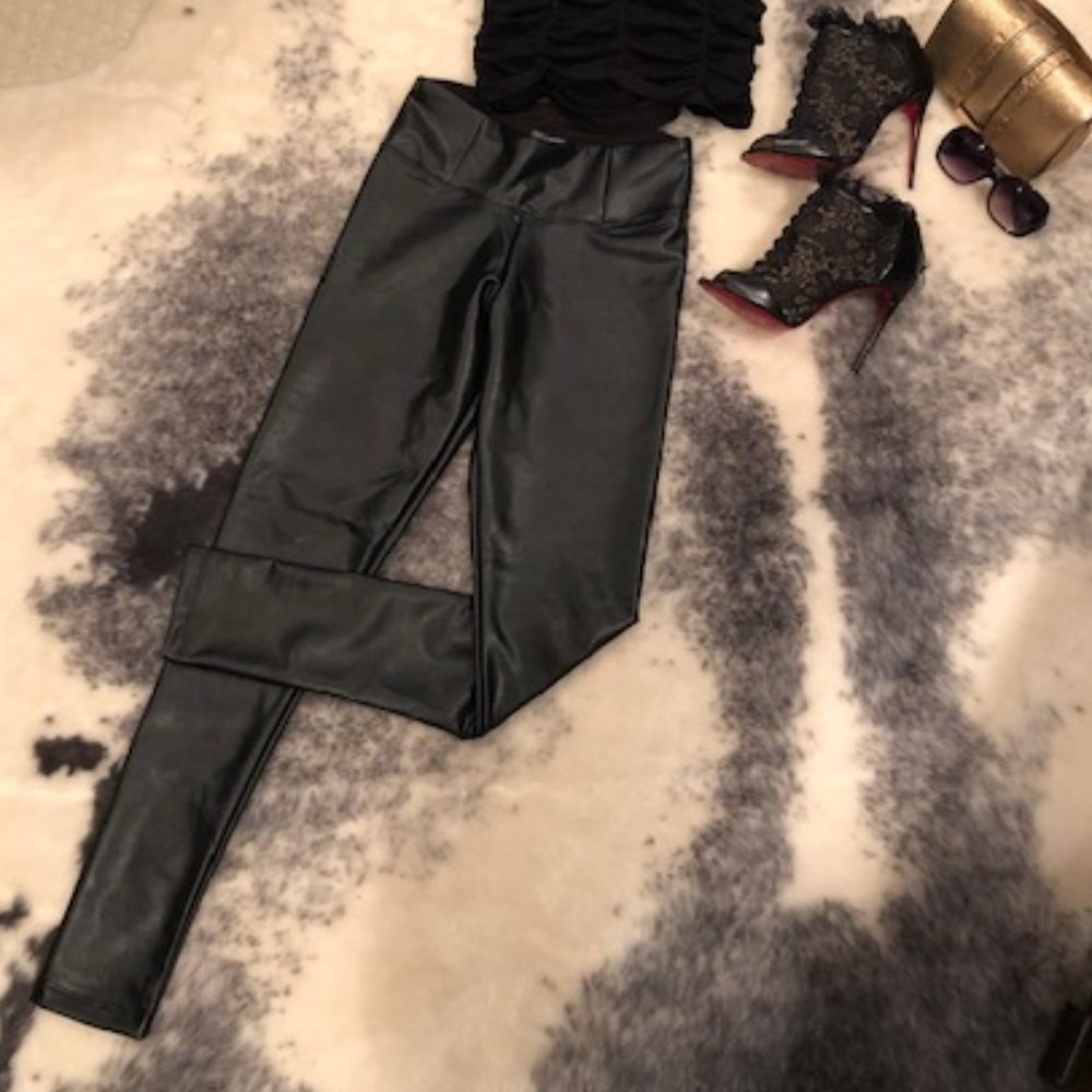 Faux Leather Leggings